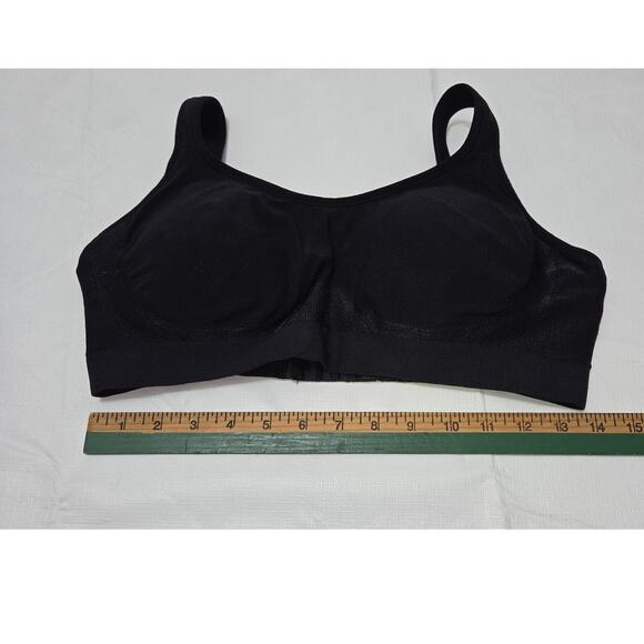 Truekind Daily Comfort Straps Wireless Shaping Bra Size Large Black - Picture 8 of 8